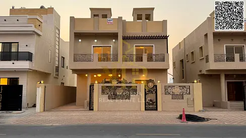 🏡 Modern Villa for Sale in Al Helio 2 – Ajman | Freehold for All Nationalities + Bank Financing 🏡