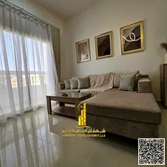 Luxurious one-bedroom apartment with brand new furnishings for monthly rent in Ajman - Al Jurf 2 - n