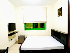 Family fully furnished Room Available in Shabiya 12