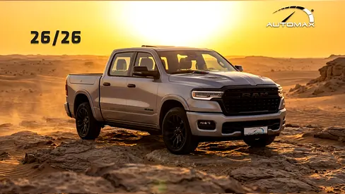 ( For Export / Car With Multigate ) 2026/2026 RAM 1500 LIMITED CREW CAB SST H.O 3.0TT GCC BRAND NEW