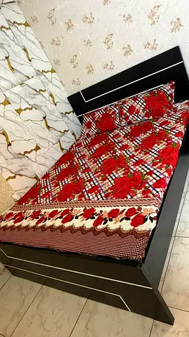 Double Bed With One side Table - Urgent Selling