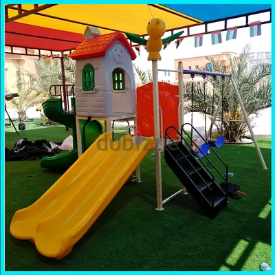 ROUND SLIDE OUTDOOR PLAYGROUND