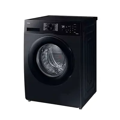 Front Load Washing Machine 9kg Black Caviar - Samsung WW90CGC04DABGU