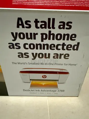 HP Printer A4 Deskjet inkadvantage 3788