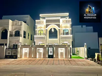 Luxury villa for sale in Al Bahia – 6 master bedrooms with super deluxe finishes. An opportunity to own a distinctive villa in the Al Bahia area with
