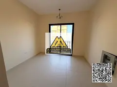 First-time occupancy studio apartment with balcony for annual rent in Al Alia area, Ajman, boasting