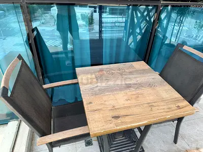 Outdoor Balcony Set - 2 Tables + 5 Chairs - Moving Out Sale 🌿