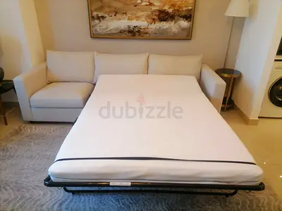 Ikea vimle beige color 3 seater sofa bed