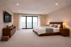 Fully Furnished Spacious Bedroom | Attached Bathroom Private Balcony