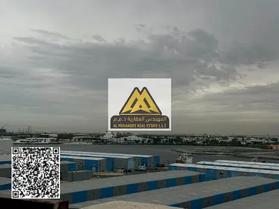 للإيجار السنوي شقة غرفة وصالة وحمام وبلكونتين بإطلالة بحرية على الخور وميناء عجمان في موقع مميز بعجمان 1