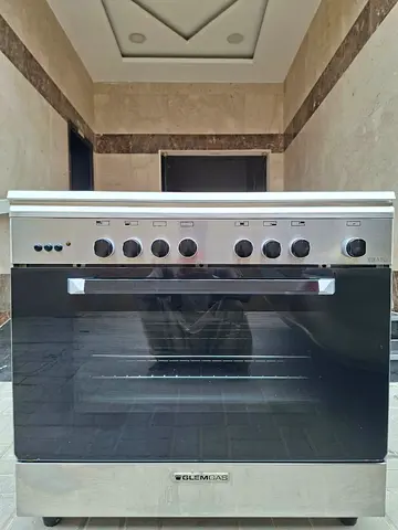 GLIMGAS GAS COOKER 90X60, 5BURNERS