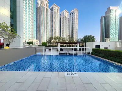 Spacious 2BR | Vacant | Sea and Pool View