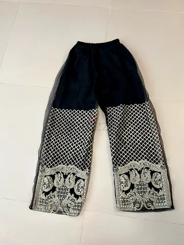 Fancy Black Trouser (S-M Size)