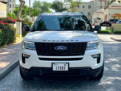2018 Ford Explorer Sport V6 3.5L 365HP, GCC, Full Option, Original Paint, Perfect Condition, 2 Keys