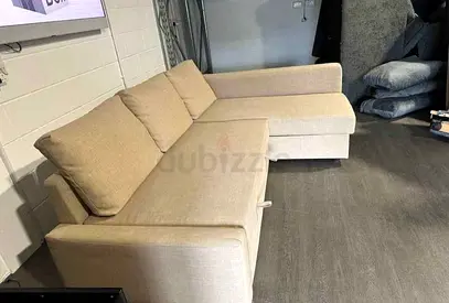 Ikea Frihten L shape sofa store cum bed and