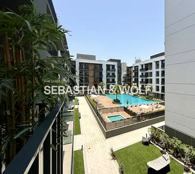 Pool View | Spacious 1BR | Unfurnished | Appliances