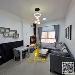 Luxurious one-bedroom apartment with brand new furnishings for monthly rent in Ajman - Corniche - Co