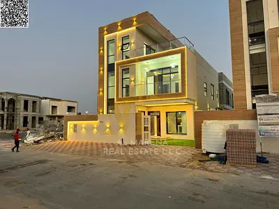 With an all-inclusive price for electricity, water, and air conditioning, own a luxurious villa for sale in Al Rawda 3 - Ajman | 6 master bedrooms | 6