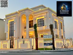 Corner villa with private pool, elegant and modern design, freehold ownership