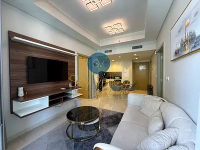 2 Bedroom Apartment for Rent in Business Bay | Furnished | High Floor | Canal View