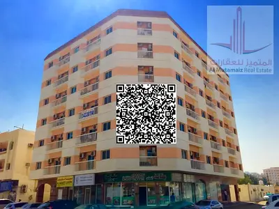 شقة مودرن للإيجار في الراشدية 3 | غرفة وصالة واسعة مع بلكونة وإطلالة هادئة بموقع استراتيجي بجوار حديقة الراشدية وكافة الخدمات الحيوية بعجمان