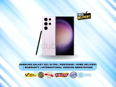Samsung Galaxy S23 Ultra | 8GB/256GB | Home Delivery | Warranty | International Version Smartphone