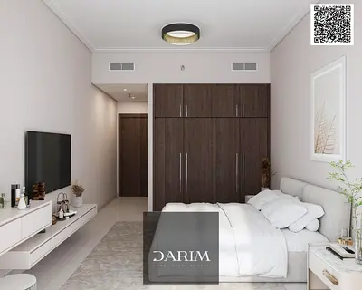 استوديو للإيجار في عجمان ون المرحلة 2 | 3,890 درهم شهريًا | مع موقف سيارة