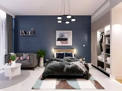 Fully Furnished 2BR Apartment with Unique Design