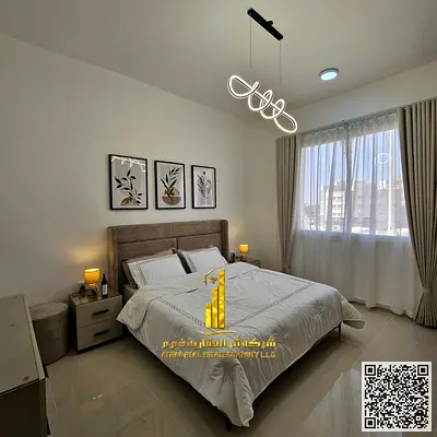 للايجارغرفه وصاله مفروشه بعجمان بفرش نظيف ومرتب اول ساكن _ الجرف 2 _ بجانب مدرسه الاقصي  _  شامل جميع الفواتير والانترنت