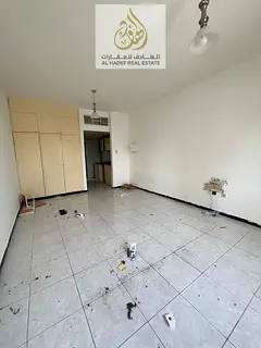 Studio for rent in Sharjah Al Majaz 2 prime location near all services practical layout ideal for co