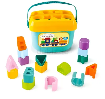 ELC  ABC Shape Sorting Toy - Educational Toddler Blocks