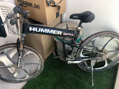 Hummer folding mountain bike — used