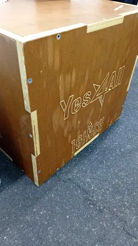 Wooden 18-inch Plyo Box for Jump Training — Solid Condition