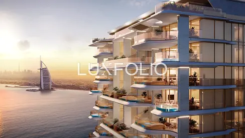 4 Bed I Full Sea View I Burj Al Arab View