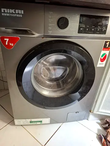 7 kg front-load washing machine - used, working