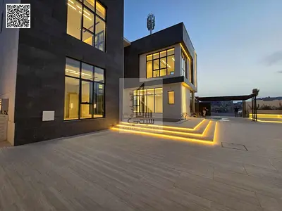 Luxury Villa Corner Plot Pool 6200 Sq Ft Al Yasmeen behind the park, third plot from the main road