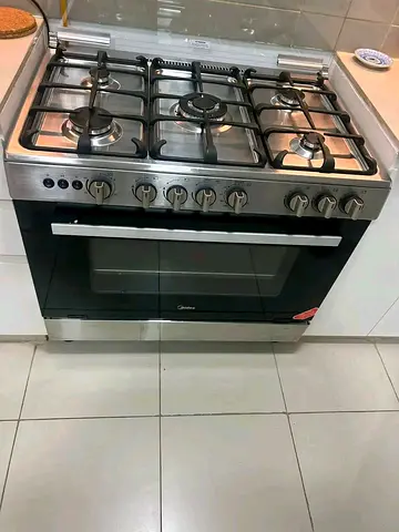 Media 5 burner 90x60cm gas cokeer full heay duty