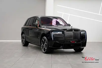2025 ROLLS ROYCE CULLINAN BLACK BADGE SERIES II / GCC / DEALER WARRANTY AND SERVICE CONTRACT