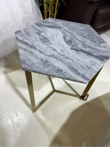 Accent Side-table Marble Top