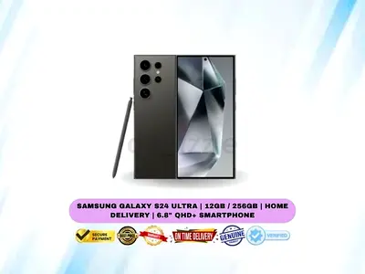 Samsung Galaxy S24 Ultra | 12GB / 256GB | Home Delivery | 6.8 QHD+ Smartphone