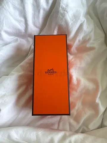 Hermès box (with item) — original orange gift box -- Agar ebene perfume 100 ml
