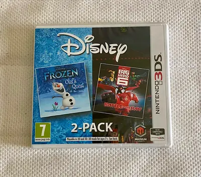 Disney Frozen  Big Hero 6 2 Pack - Nintendo 3DS