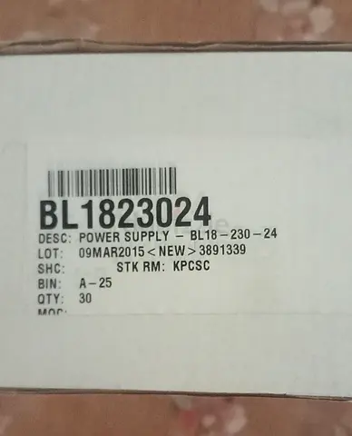 Power Supply 18A (Woodward - Germany brand)
