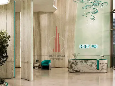 استوديو أنيق | Reef 998 | إطلالات على الشرفة والمسبح
