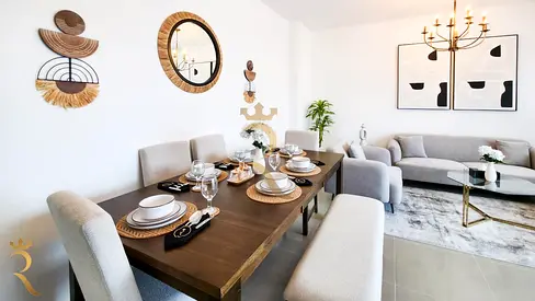 Al Reef 3BR Retreat | Pool & Cozy Comfort | 20% Off