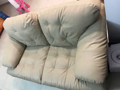 2 seater leather sofa