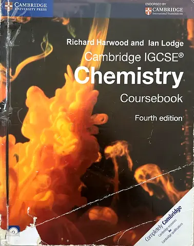 Cambridge IGCSE Chemistry Coursebook (Fourth Edition) - Richard Harwood  Ian Lodge