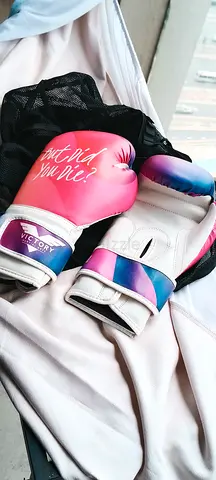 Pink Victory Boxing Gloves - Used, Good Condition