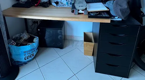 Ikea Computer / Work Desk w/ Drawers