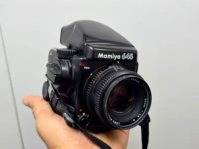 Mamiya 645 Pro Film Camera with Sekor C 80mm f2.8 N Lens